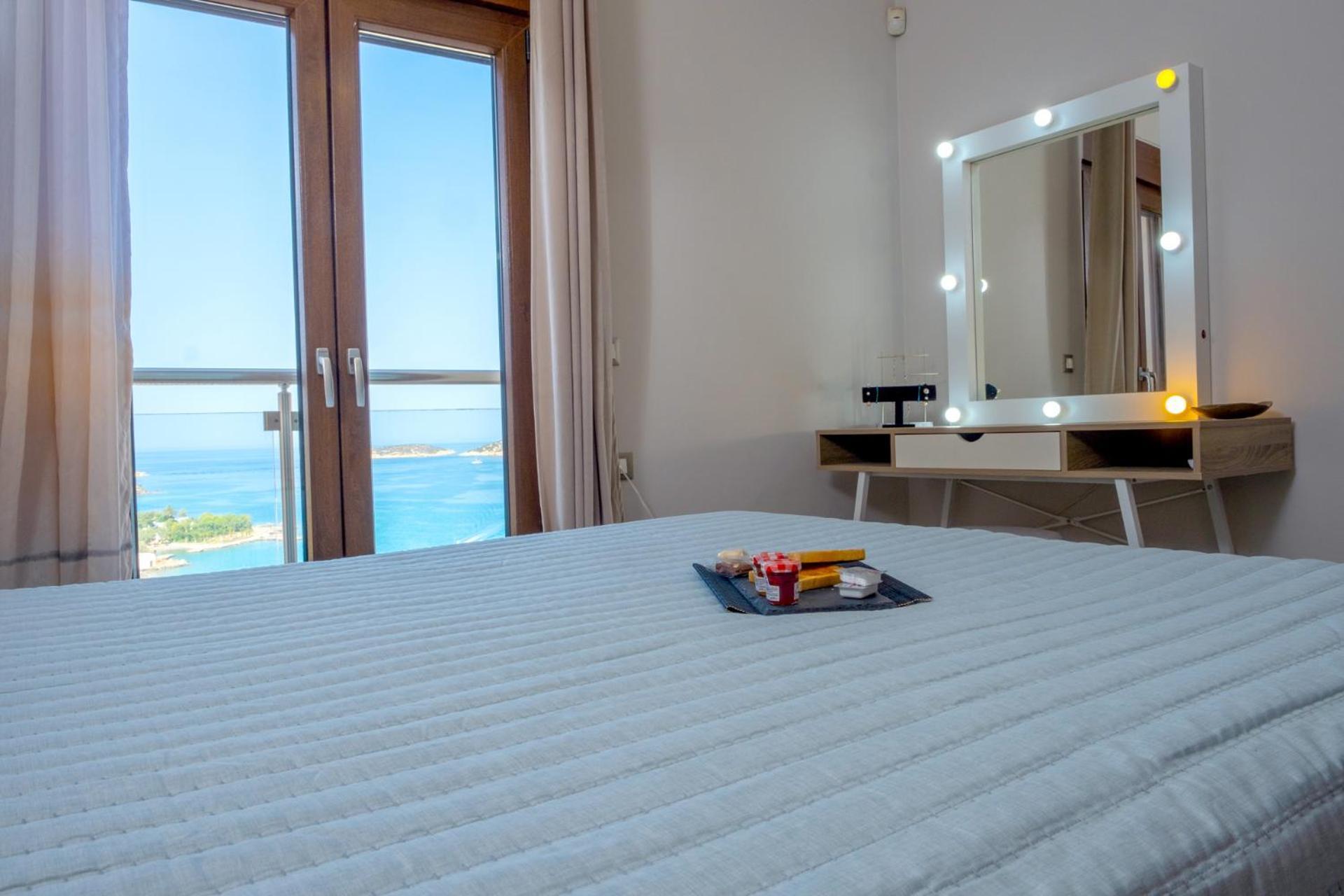 Thea Panoramic Sea View Lägenhet Agios Nikolaos Exteriör bild